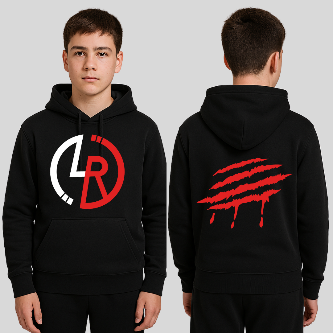 Sudadera Negra Parkour LR – AlexSeguraLR - Main Image