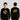 Sudadera Negra Sin Capucha - LR