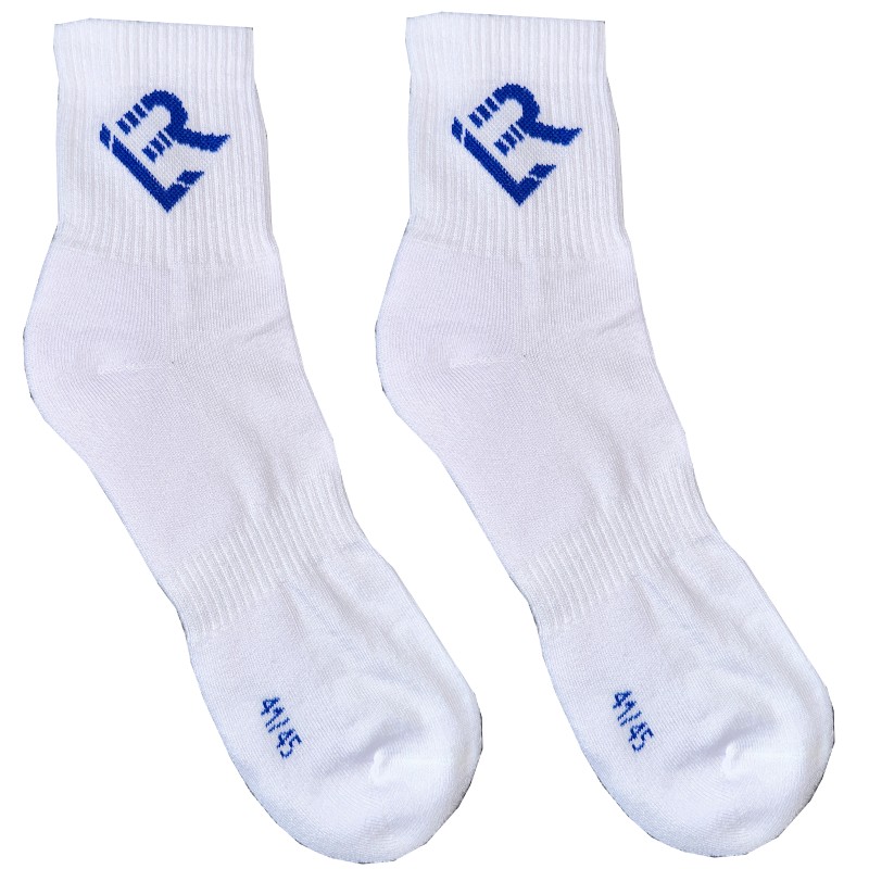 Calcetines cortos deportivos dinamicos Blanco - Calcetines de hombre  fabricados en Francia - Bleuforêt